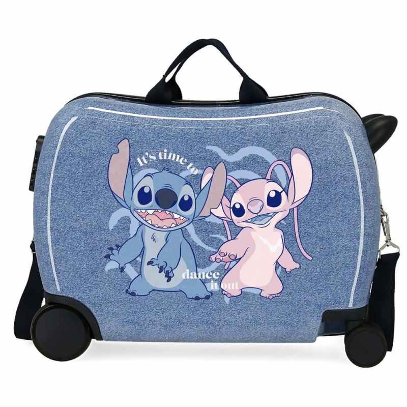 Dětský kufřík na kolečkách Lilo and Stitch Dance it out MAXI 50 cm